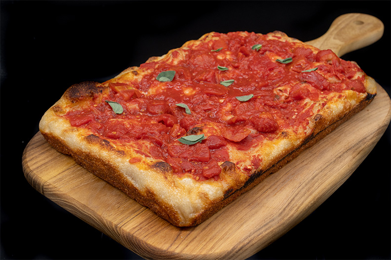 Tomato Pie Detroit-Style Pizza near Barrington, NJ.