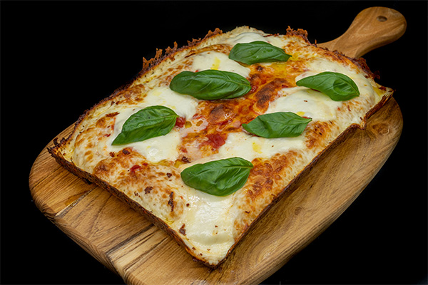 Detroit Style Margherita Pizza near Ashland, Cherry Hill, NJ, served by Criss Crust.