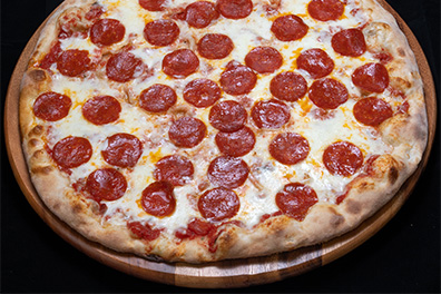 Pepperoni Pizza crafted for Barclay-Kingston, Cherry Hill pizza restaurant delivery.