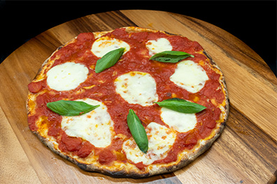 Margherita Artisanal Pizza made for Lawnside pizza delivery.