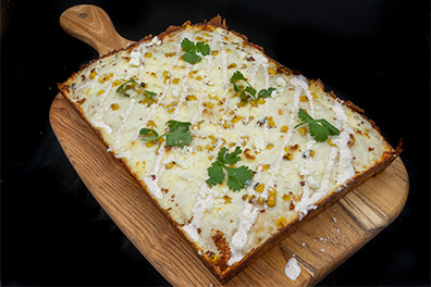 Detroit-Style Pizza prepared for pizza delivery near Somerdale, New Jersey.